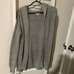 This is a comfortable sweater that is so easy to slip on and wear.